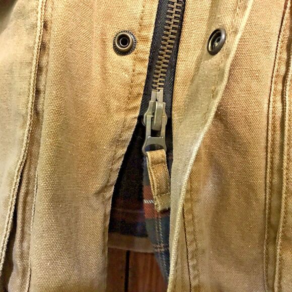 Sydney Oilskin Clothing Co. Canvas Chore or Riding Coat Men's XXL Blanket Lined - Picture 8 of 16